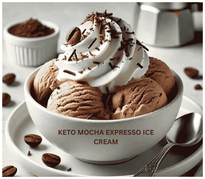 KETO MOCHA EXPRESSO ICE CREAM