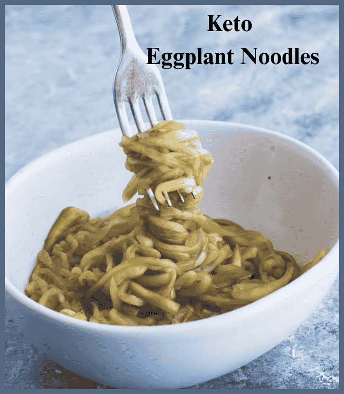 Keto Eggplant Noodles