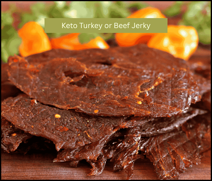 Keto Turkey or Beef Jerky