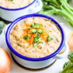 Keto broccoli cheddar soup