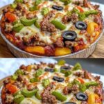keto crustless pizza