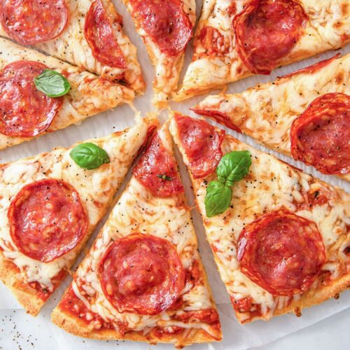 Keto Almond Flour Pizza Crust