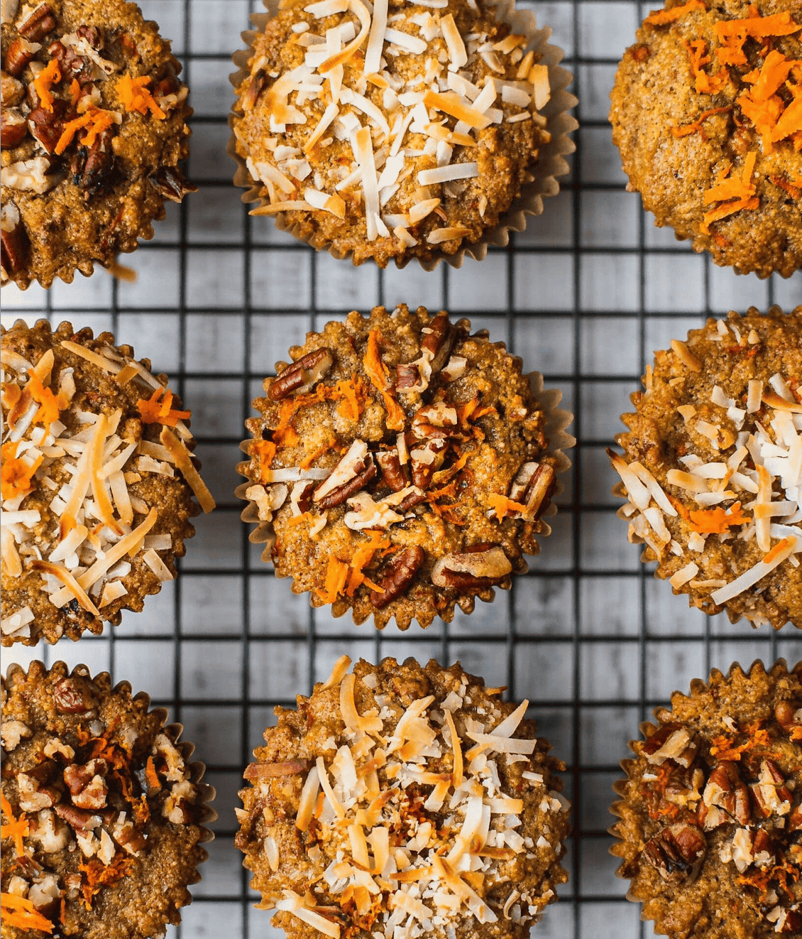 Keto Carrot Cake Muffins