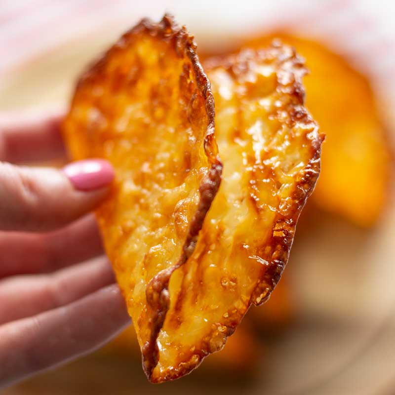 Keto Cheese Taco Shells