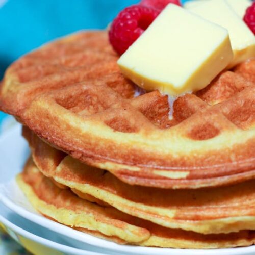 Keto Coconut Flour Waffles