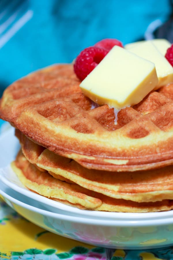 Keto Coconut Flour Waffles