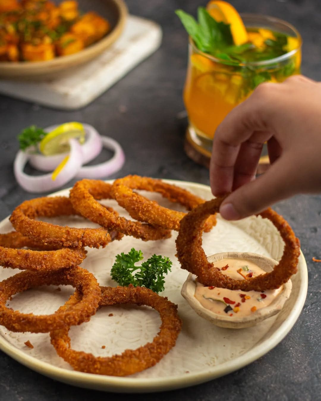 Keto Onion Rings