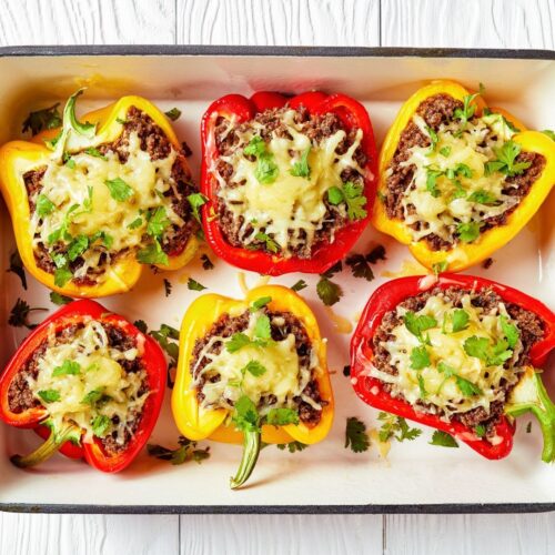 Keto Stuffed Bell Peppers