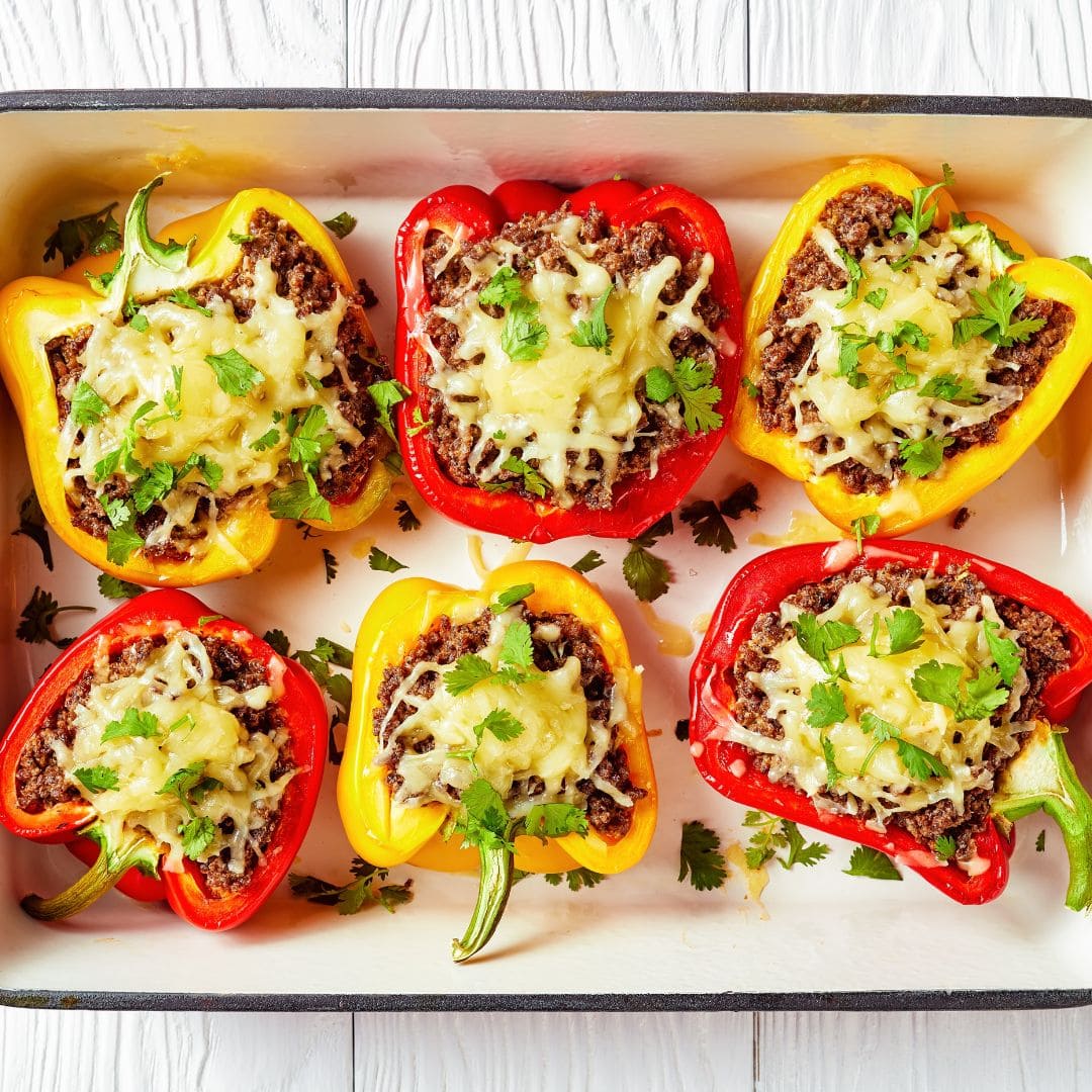 Keto Stuffed Bell Peppers