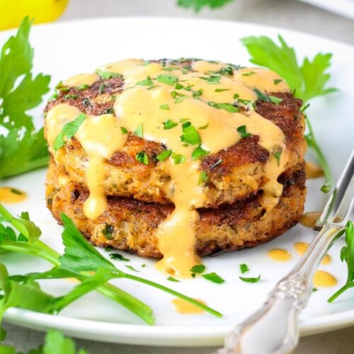 keto Salmon Patty
