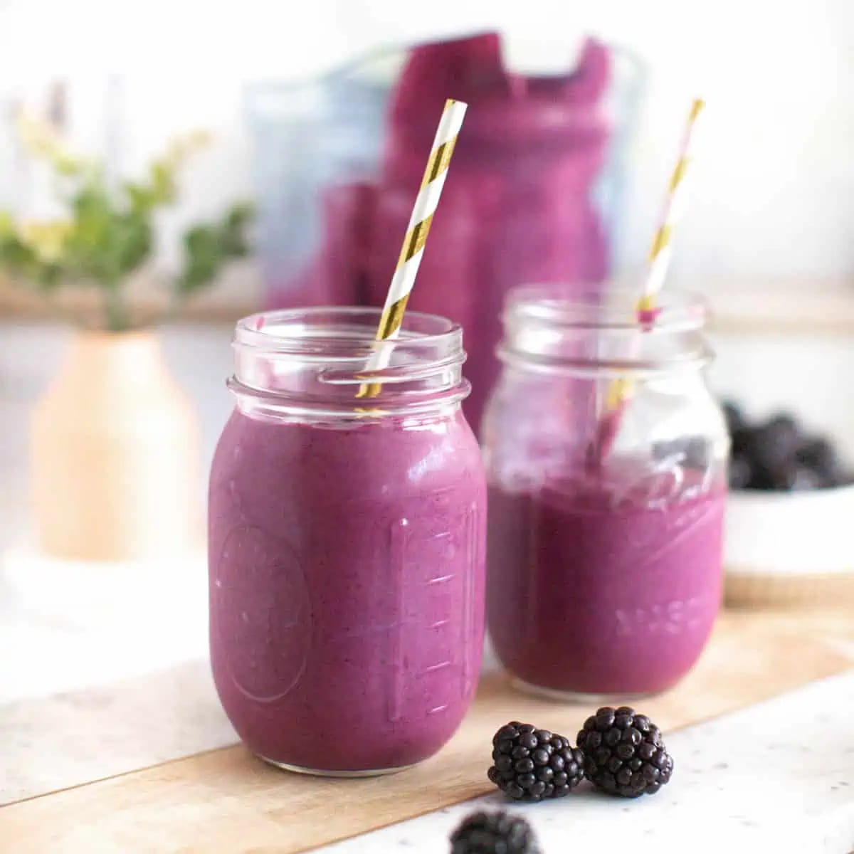 Keto Blackberry Smoothie