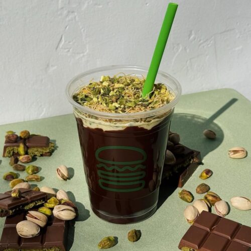 Keto Chocolate Pistachio Shake