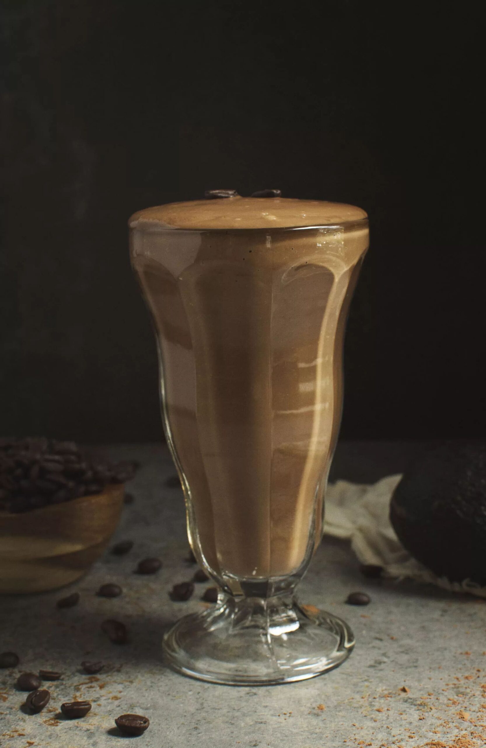 Keto Creamy Mocha Smoothie