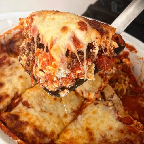 Keto Lasagna with Egg Wraps