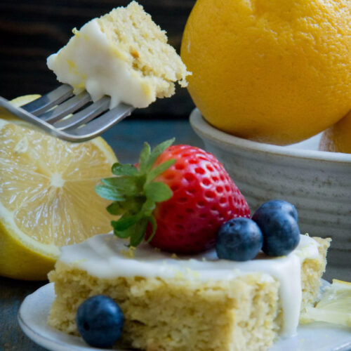 Keto Lemon Cake