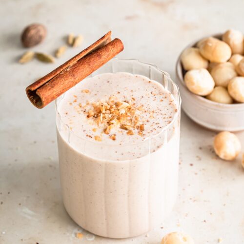 Keto Vanilla Macadamia Smoothie