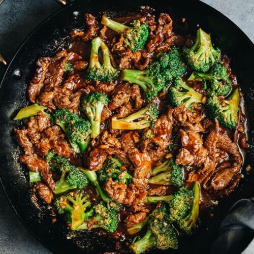 Keto beef and broccoli