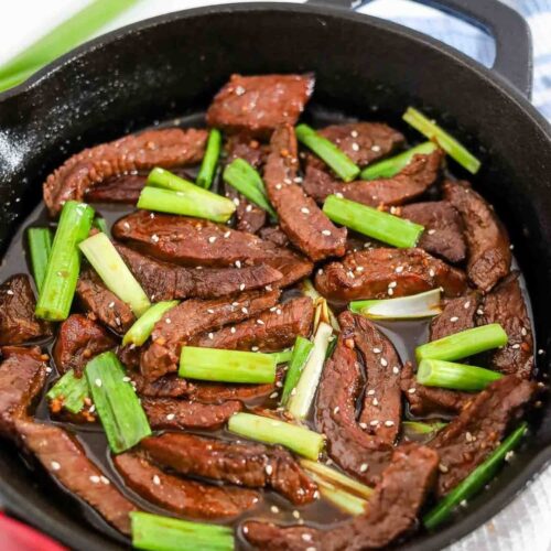 Keto mongolian beef