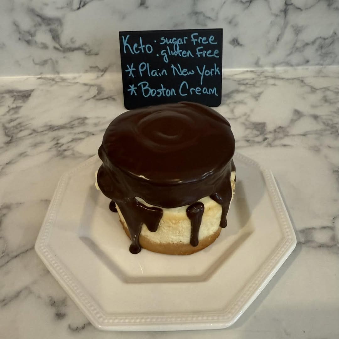 Keto Boston Cream Cake