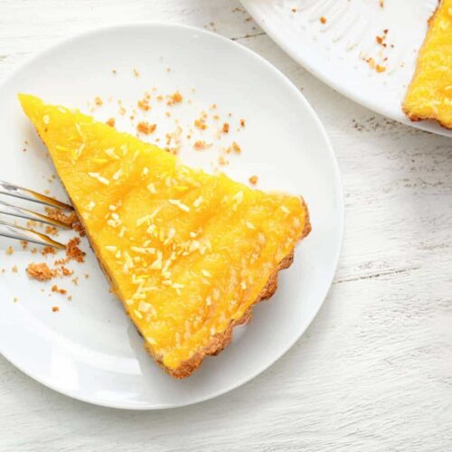 Keto Lemon Curd Pie