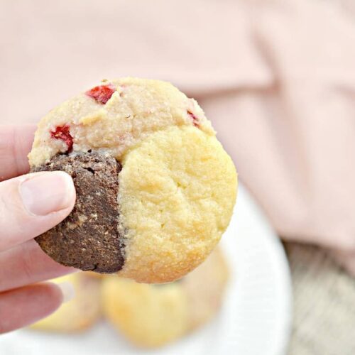 Keto Neapolitan Cookies